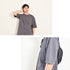 【日本製】 tシャツ メンズ 半袖 ビッグシルエット 吸水速乾 クルーネック ワンポケット 無地 オレンジ(FL24SS-009-or)